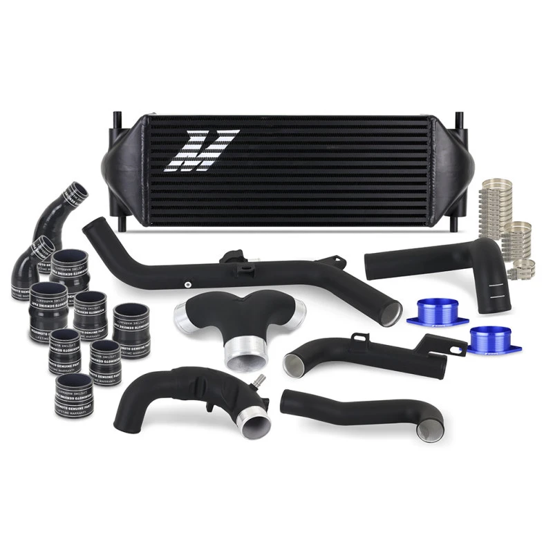 Mishimoto 21+ Bronco 2.7 Stock Location INT Kit MWBK Pipes BK Kühler
