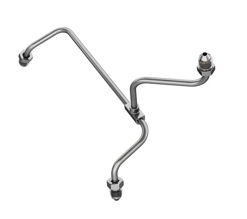 Goodridge 14-23 Harley Davidson FLH/FLT Modelle (ohne ABS) Vorderes Manifold