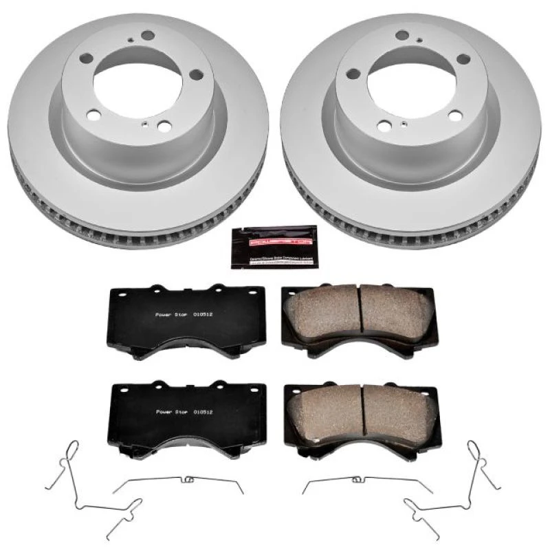 powerstop_CRK4696-6794583512b20 Power Stop 08-11 Lexus LX570 Front Z17 Evolution Geomet Coated Brake Kit