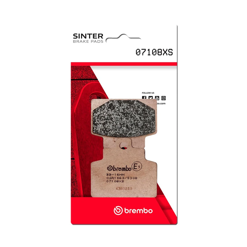 Brembo OE Sinter Brake Pad - Front for 14-19 Piaggio Vespa MP3 LT iE ABS 300cc