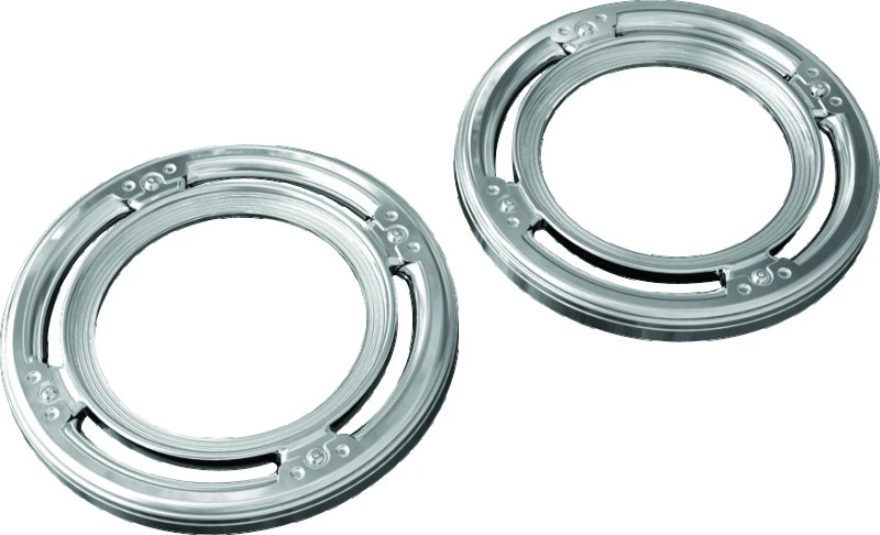 Kuryakyn Rear Speaker Accents in Chrom für Harley-Davidson Touring & Trike