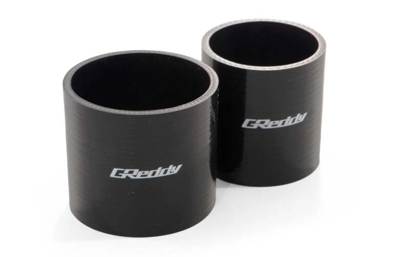 GReddy 100mm x 100mm Silicone Straight Hose - Black