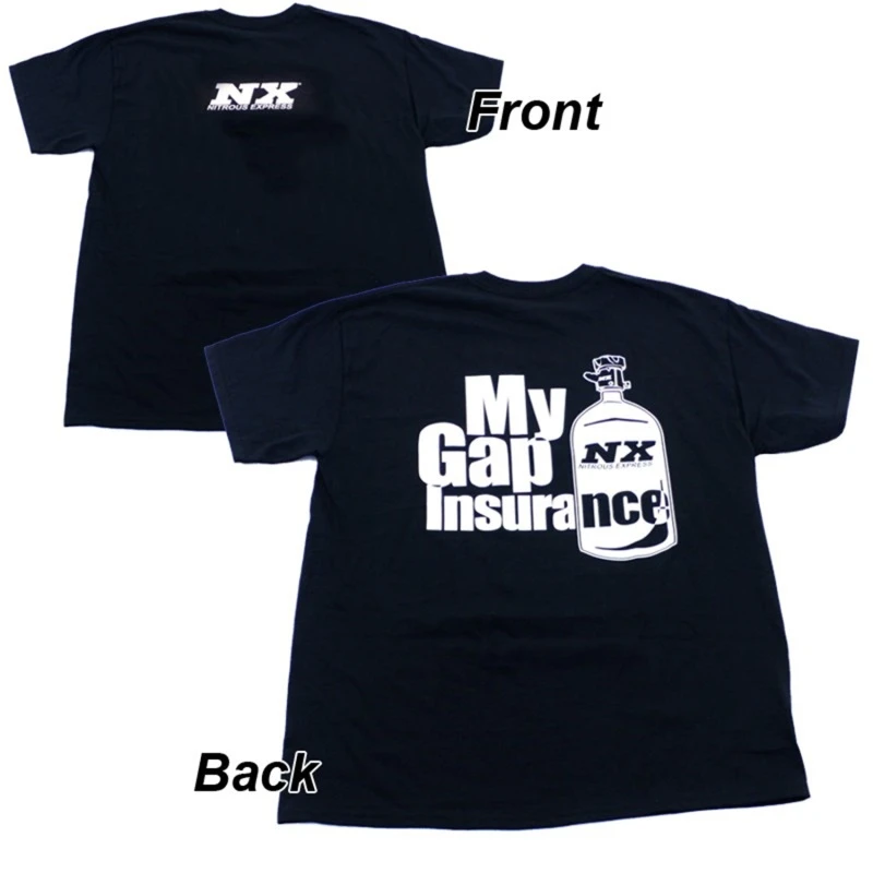 Nitrous Express Gap Insurance T-Shirt 3XL - Schwarz
