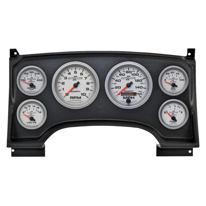 Autometer Ultra-Lite II Direct Fit Dash Kit 94-97 Chevy S10 Truck (2 x 3-3/8in. / 4 x 2-1/16in.)