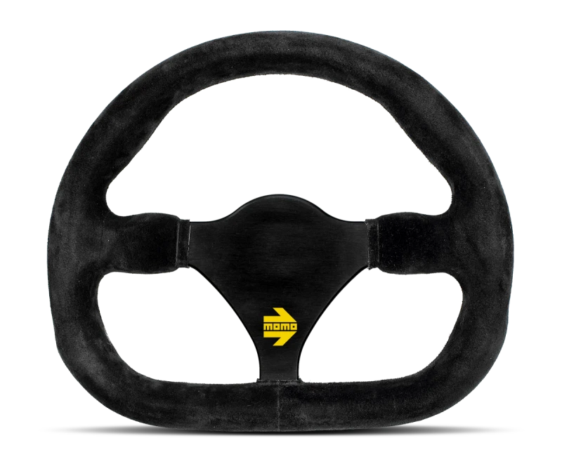 Momo MOD27/C Steering Wheel 270 mm -  Black Suede/Black Spokes