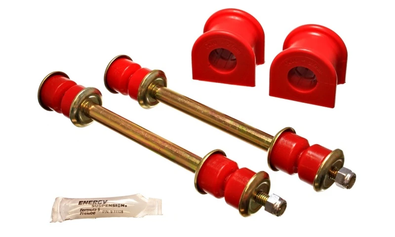 Energy Suspension Vorne Sway Bar Bushing Set 27Mm - Rot