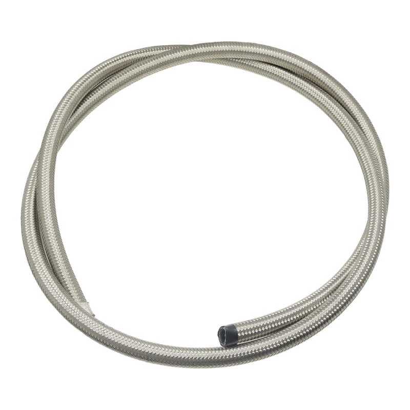 DeatschWerks 6AN Edelstahl-Doppelgeflecht-PTFE-Schlauch - 1,8m