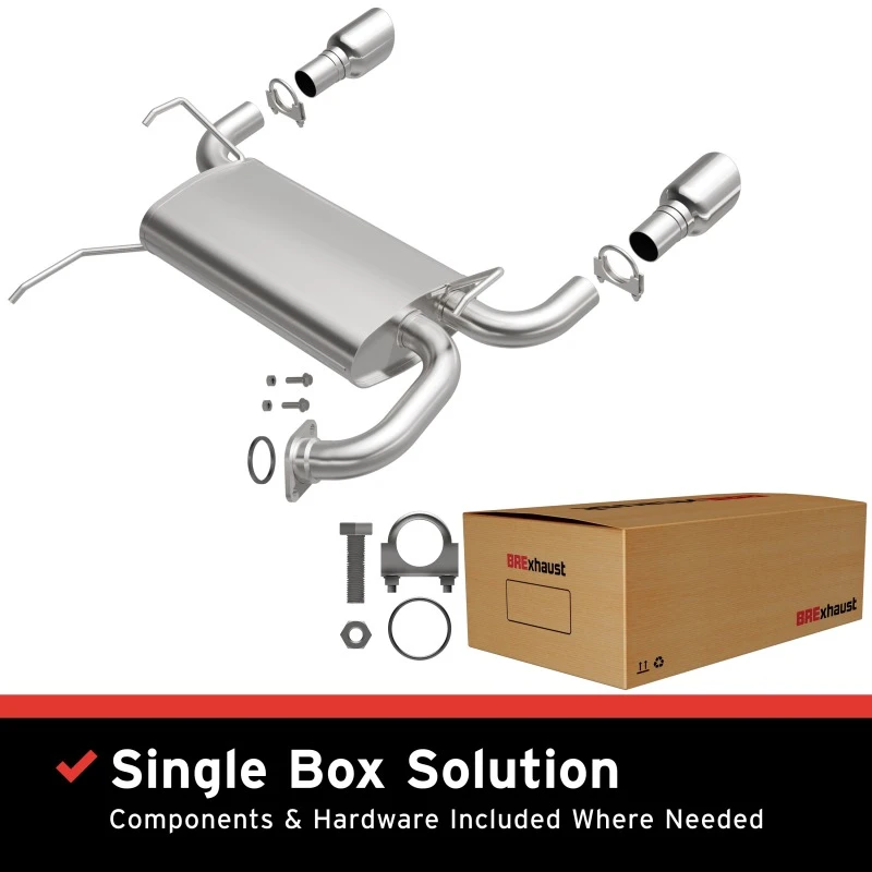 BRE Exhaust Muffler Kit for 03-08 Infiniti FX35 FX45 3.5L 4.5L