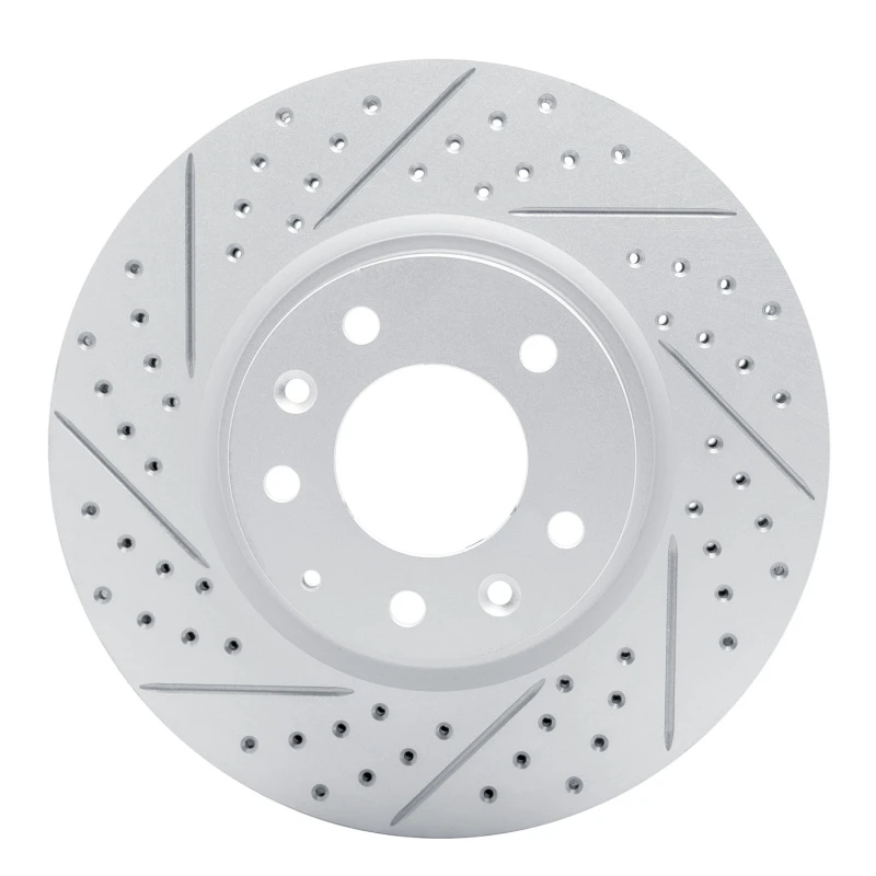 DFC 04-08 Mazda Rx-8 Front Left Drilled & Slotted Geoperformance Rotor