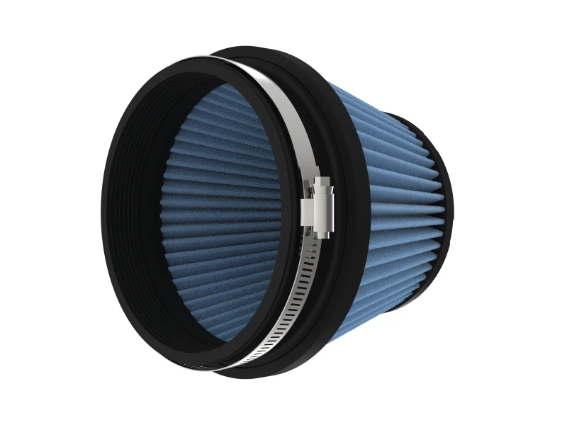aFe POWER Universal Clamp-On Air Filter w/ D2 Dura-Dry Media - 6in F x 7.5in B x 5.5in T x 5in H