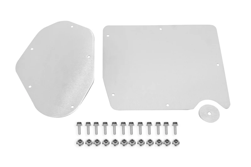 BMR 15-20 Ford Mustang A/C- und Heizungs-Delete-Panel (Aluminium) - Unbehandelt