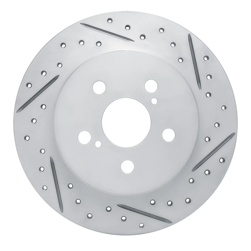 DFC 19-26 Toyota Corolla (Us/Canada) Rear Right Drilled & Slotted Geoperformance Rotor