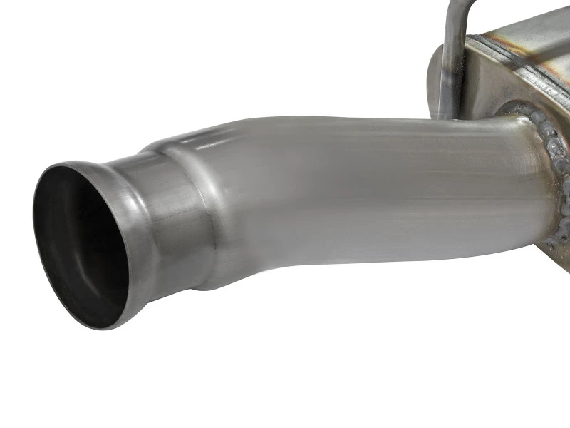 aFe Rebel Series CB Middle-Side Exit SS Auspuff mit polierten Endstücken 09-16 GM Silverado/Sierra V6/V8