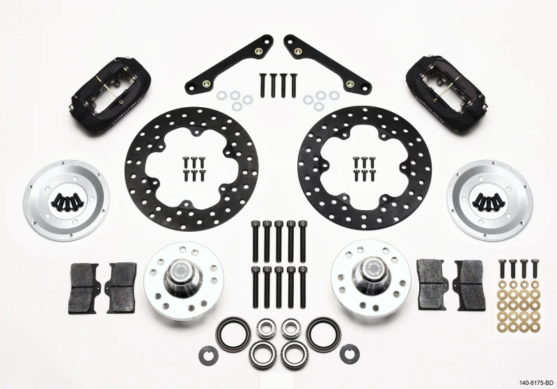 Wilwood Forged Dynalite Front Drag Kit gebohrte Bremsscheibe 79-81 Camaro