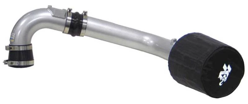 K&N 04 Mazda3 L4-2.3L Silberner Typhoon Short Ram Einlass