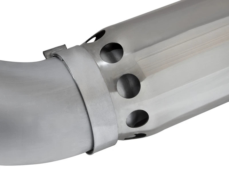 aFe LARGE Bore HD Auspuff 5in DPF-Back SS-409 2016 Nissan Titan XD V8-5.0L CC/SB (td)