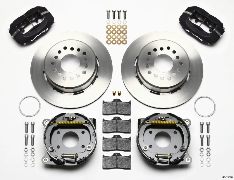 Wilwood Forged Dynalite P/S Parkbremse-Kit AMC 71-74 2,60 Zoll Offset