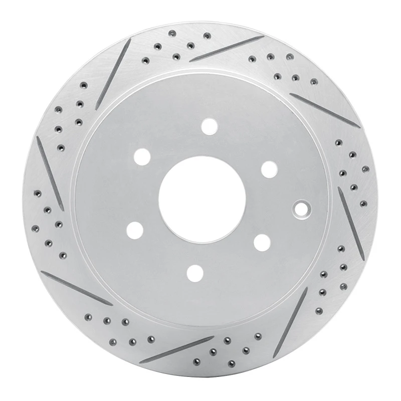 DFC 10-24 Infiniti Qx80 Rear Left Drilled & Slotted Geoperformance Rotor