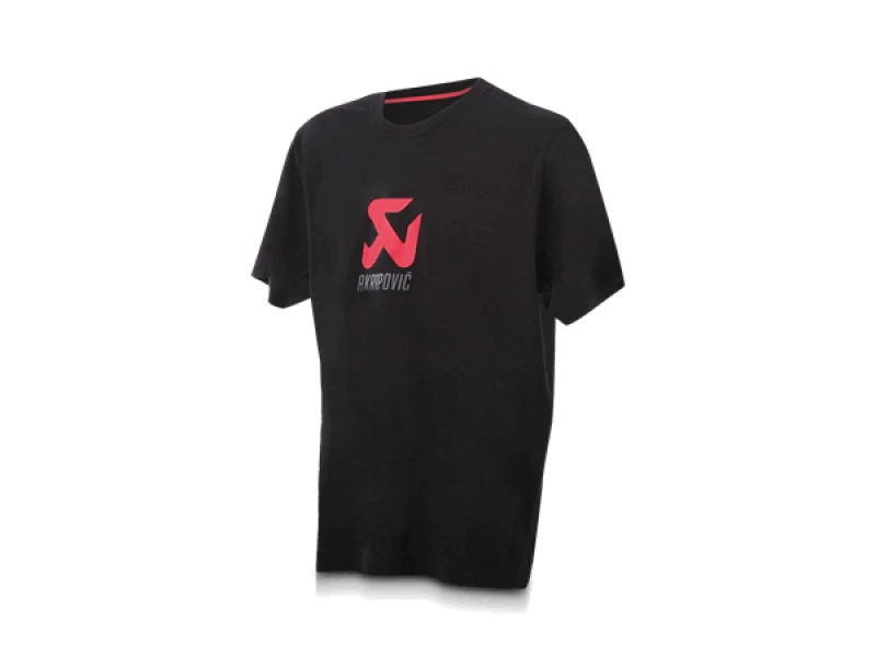 Akrapovic Mens Logo Black T-Shirt - Large