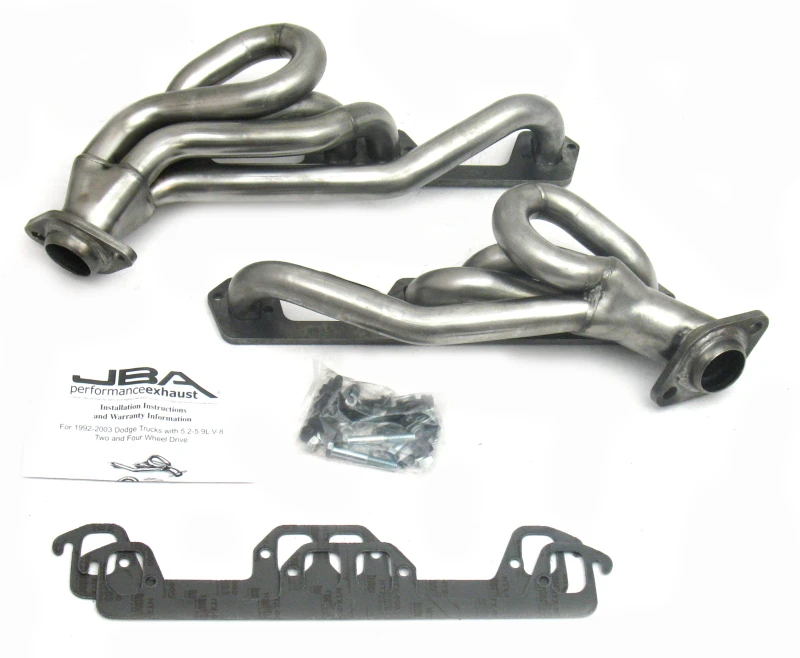 JBA Cat4Ward Shorty Header für 96-03 Dodge Truck 5.2L/5.9L Magnum