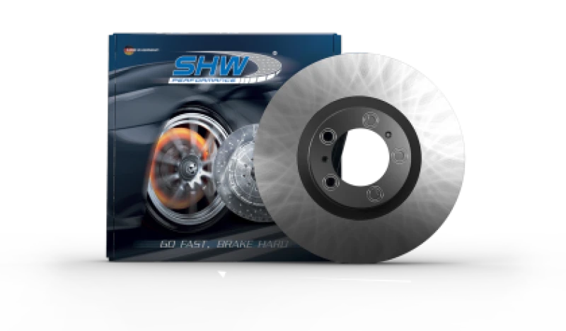 SHW 19-22 Porsche Macan 2.0L V6 Front Left Smooth Monobloc Brake Rotor (95B615301AB)