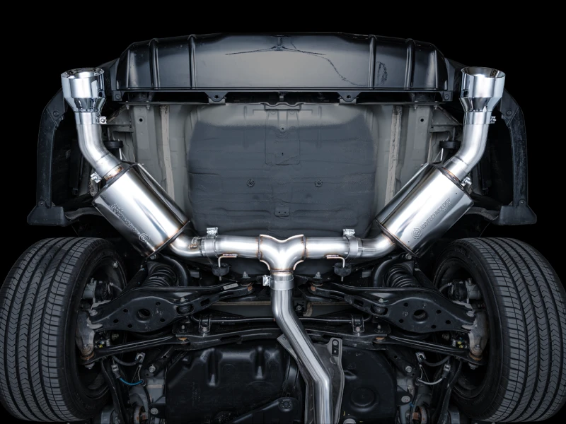 AWE Tuning 22+ Honda Civic Si/Acura Integra Touring Edition Kat-Endschalldämpfer - Doppel Chrom-Silber Spitze