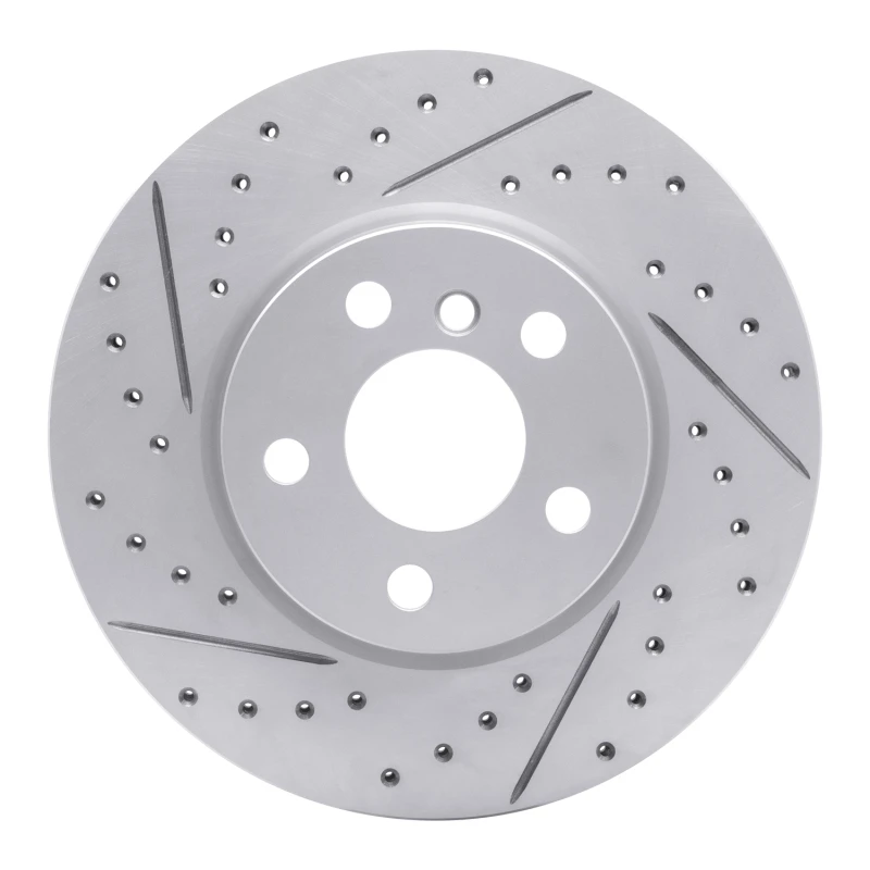 DFC 14-21 Mini Cooper Clubman Front Left Drilled & Slotted Geoperformance Rotor