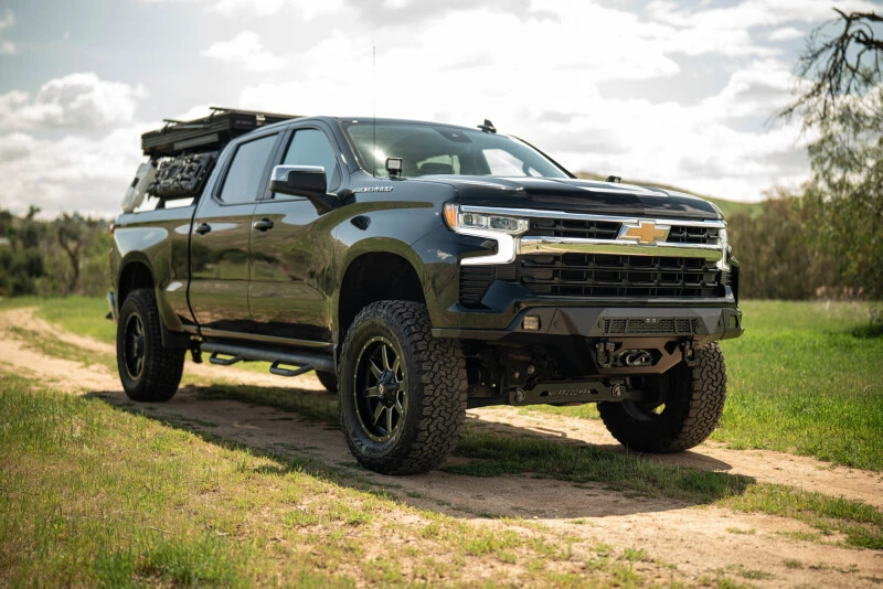 DV8 Offroad Frontstoßstange mit Seilwinde für 2022+ Chevrolet Silverado 1500