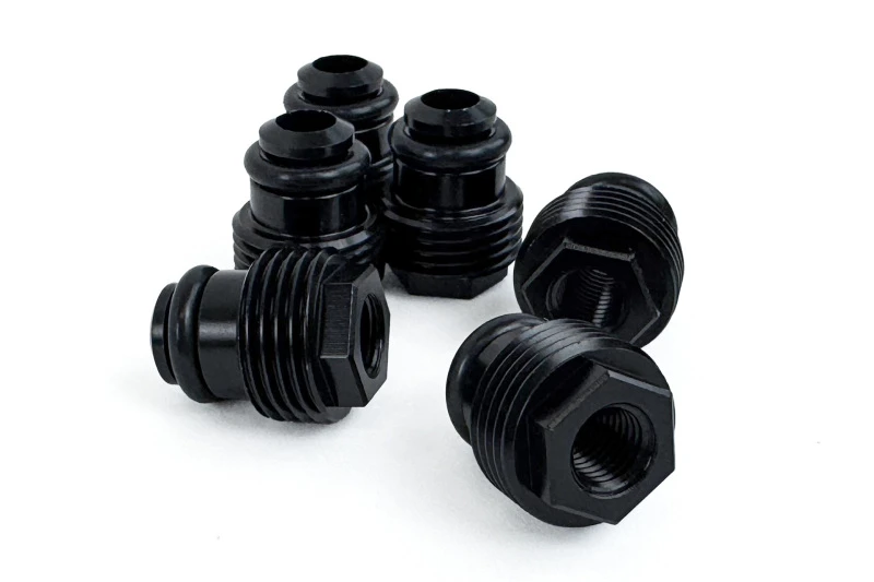 CSF 1/8in NPT Adaptor Plugs for CSF B58/S58 Manifolds - Set Of 6