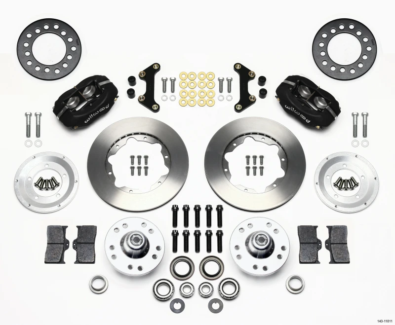 Wilwood Forged Dynalite Vorderkit 11,00 Zoll 49-54 Chevy / 53-62 Corvette