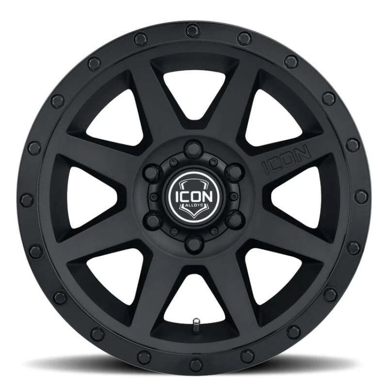 ICON Rebound 20x9 6x5.5 0mm Offset 5in BS 106.1mm Bore Double Black Wheel