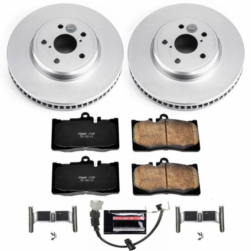 powerstop_CRK2327-6794574814f05 Power Stop 01-06 Lexus LS430 Front Z17 Evolution Geomet Coated Brake Kit