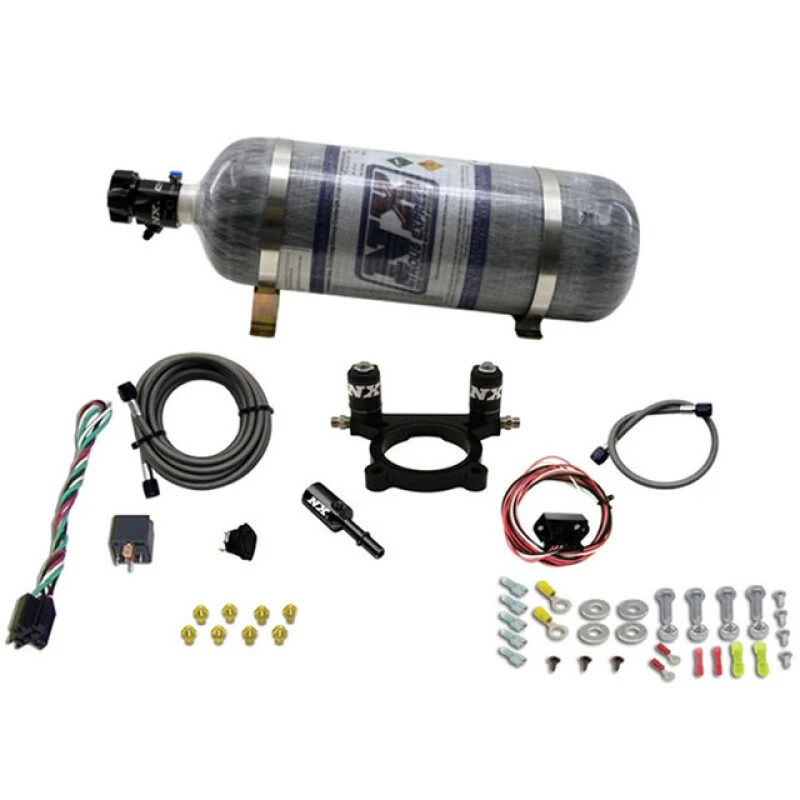 Nitrous Express Nitrous-Plattensystem (35-100PS) mit Komposit-Flasche für 2013+ Subaru BRZ
