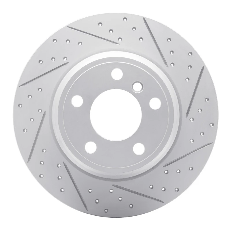 DFC 00-06 BMW X5 Rear Right Drilled & Slotted Geoperformance Rotor