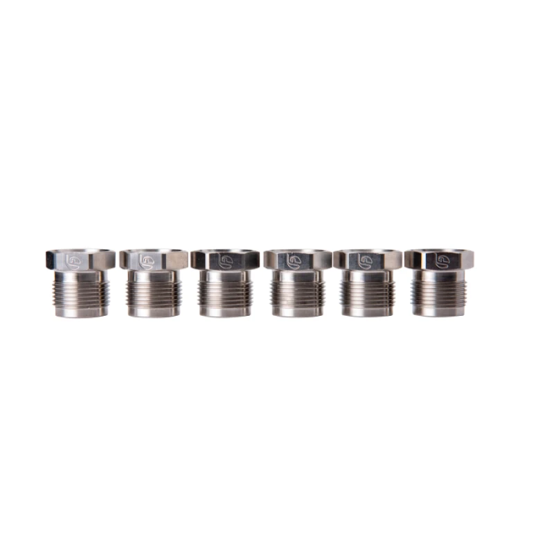 Fleece Performance 03-22 Dodge 2500/3500 5,9L/6,7L Edelstahl Brennstoffversorgungsschlauchmuttern