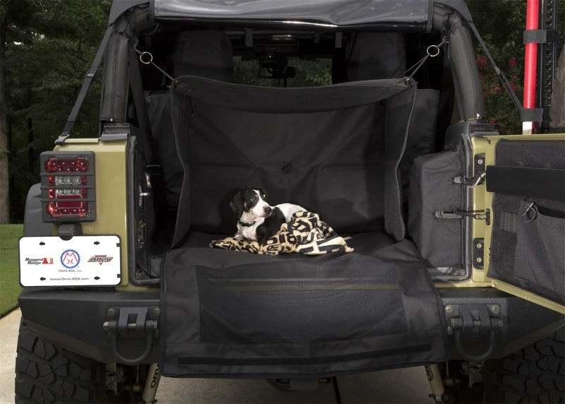 Rugged Ridge C4 Canine Cube 07-18 Jeep Wrangler JK (übersetzt: Hundebox für Jeep Wrangler JK)