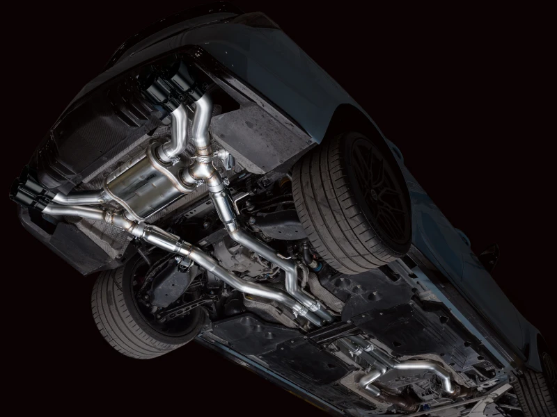AWE Tuning 22-26 Cadillac CT5-V Blackwing SwitchPath Exhaust - Diamond Black Tips