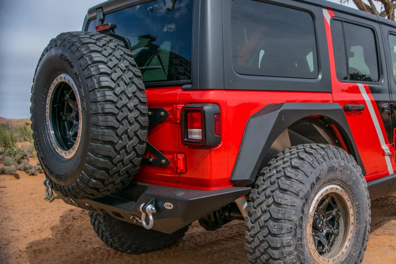 DV8 Offroad Tailgate Mounted Tire Carrier