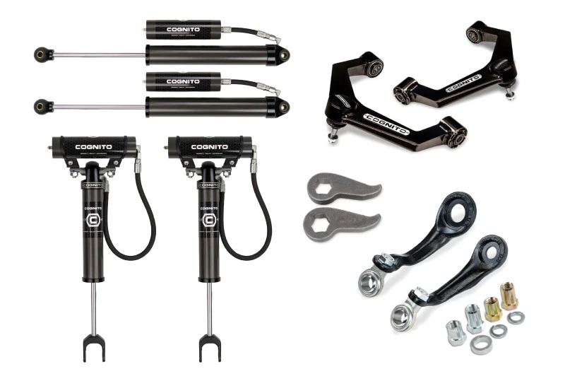 Cognito 11-19 Chevy/GMC Silv/Sierra 2500/3500 HD 2WD/4WD 3in Premier Leveling Kit w/ 2.0 RR Shocks