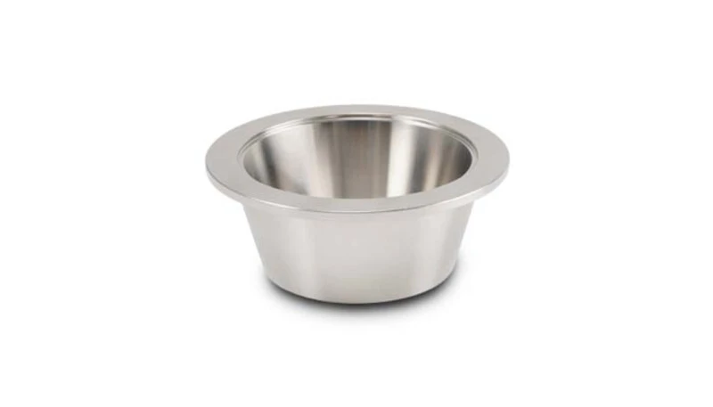 Vibrant V-Band Übergangsflansch - 2,50 Zoll Rohr-Außendurchmesser auf 3 Zoll V-Band