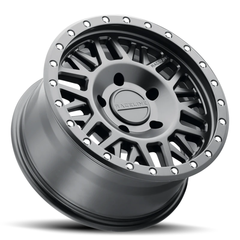Raceline 951B Ryno 18x9in / 6x135 BP / 18mm Offset / 87.1mm Bore - Satin Black Wheel