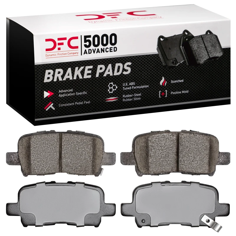 DFC 01-08 Acura MDX Rear 5000 Advanced Ceramic Brake Pads