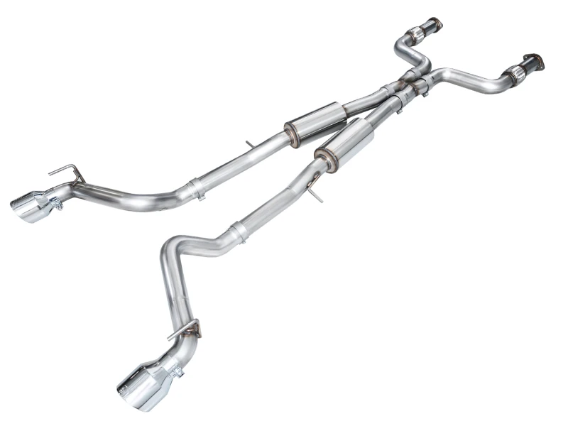 AWE 2023 Nissan Z RZ34 RWD Track Edition Catback Abgasanlage mit Chrom-Silber-Spitzen