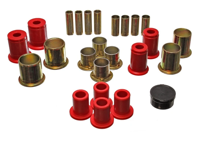 Energy Suspension 91-96 Buick LeSabre / 90-94 Chevy Astro Rote Front Lower und Upper Control Arm Bush