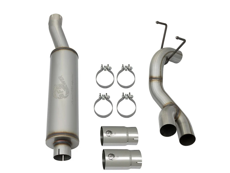 aFe POWER Rebel Series 3.5in 409 SS Cat Back Exhaust w/Pol Tips 14-17 RAM 2500/3500 V8-6.4L Hemi