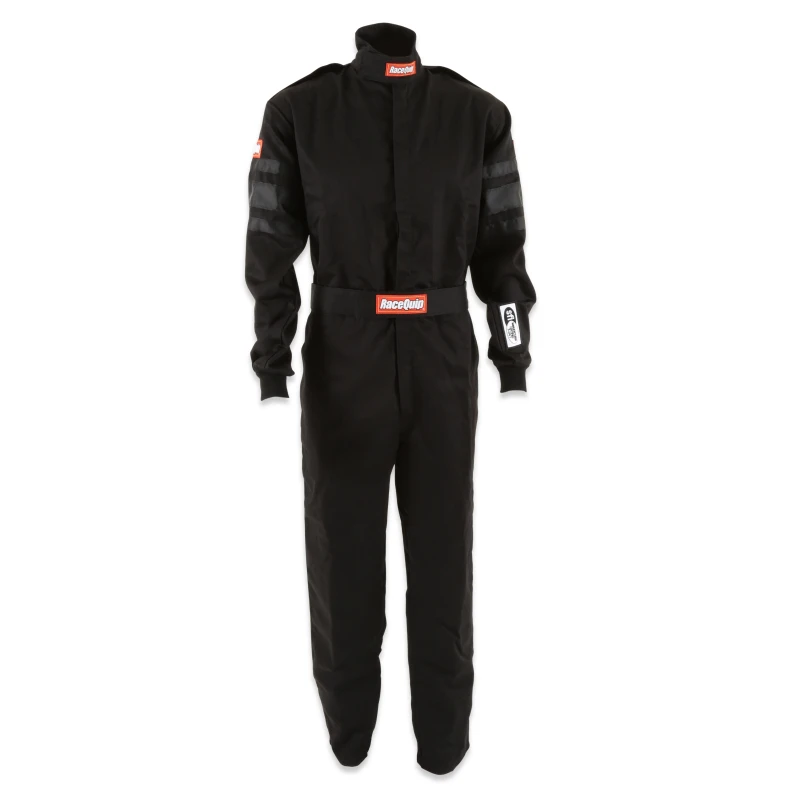 RaceQuip Black SFI-1 1-L Suit - 3XL