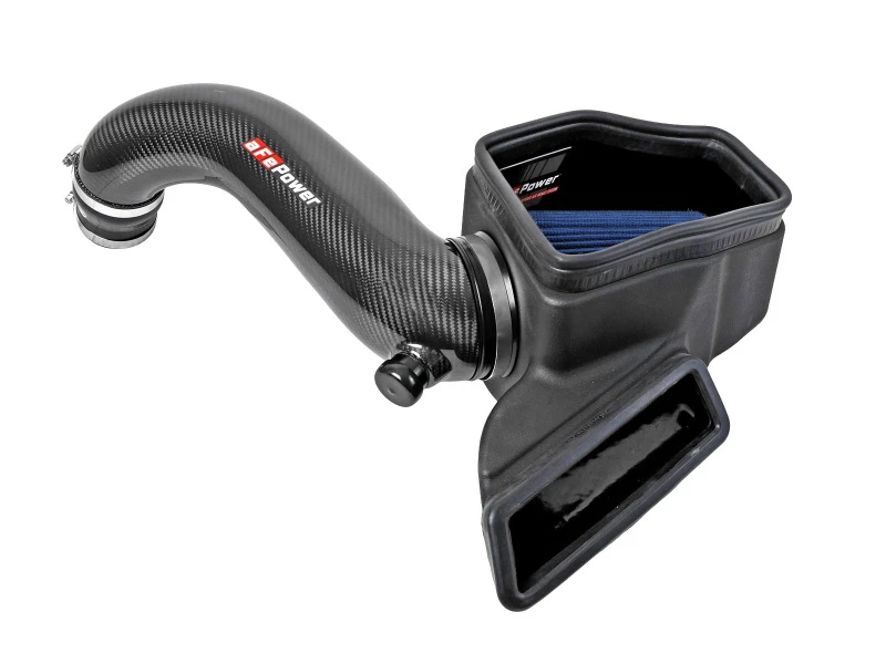 aFe 15-19 VW Golf R (MKVII) L4-2.0L (t) Track-Serie Karbonfaser-Ansaugsystem mit Pro 5R Filter