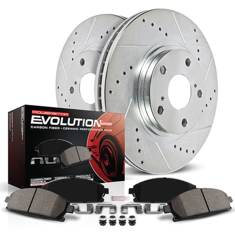 powerstop_K8621-6794520d82e76 Power Stop 2020 Audi e-tron Sportback Rear Z23 Evolution Brake Kit