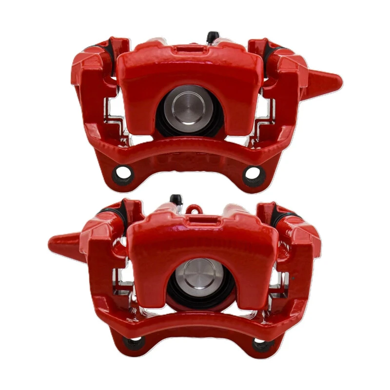 Power Stop 19-26 Toyota Corolla Rear Red Caliper w/Bracket (Pair)