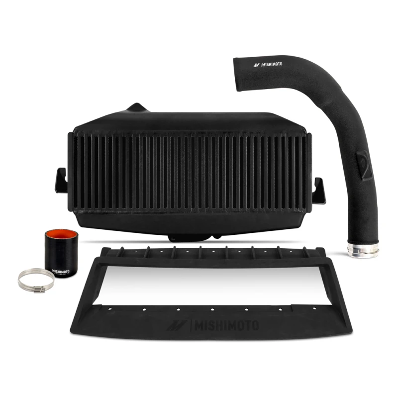 Mishimoto 22+ WRX TMIC-Kit Schwarz Kern Schwarz Rohre
